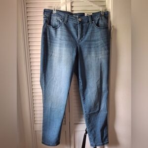 Style & Co. Skinny Jeans in Light/Medium Blue Wash